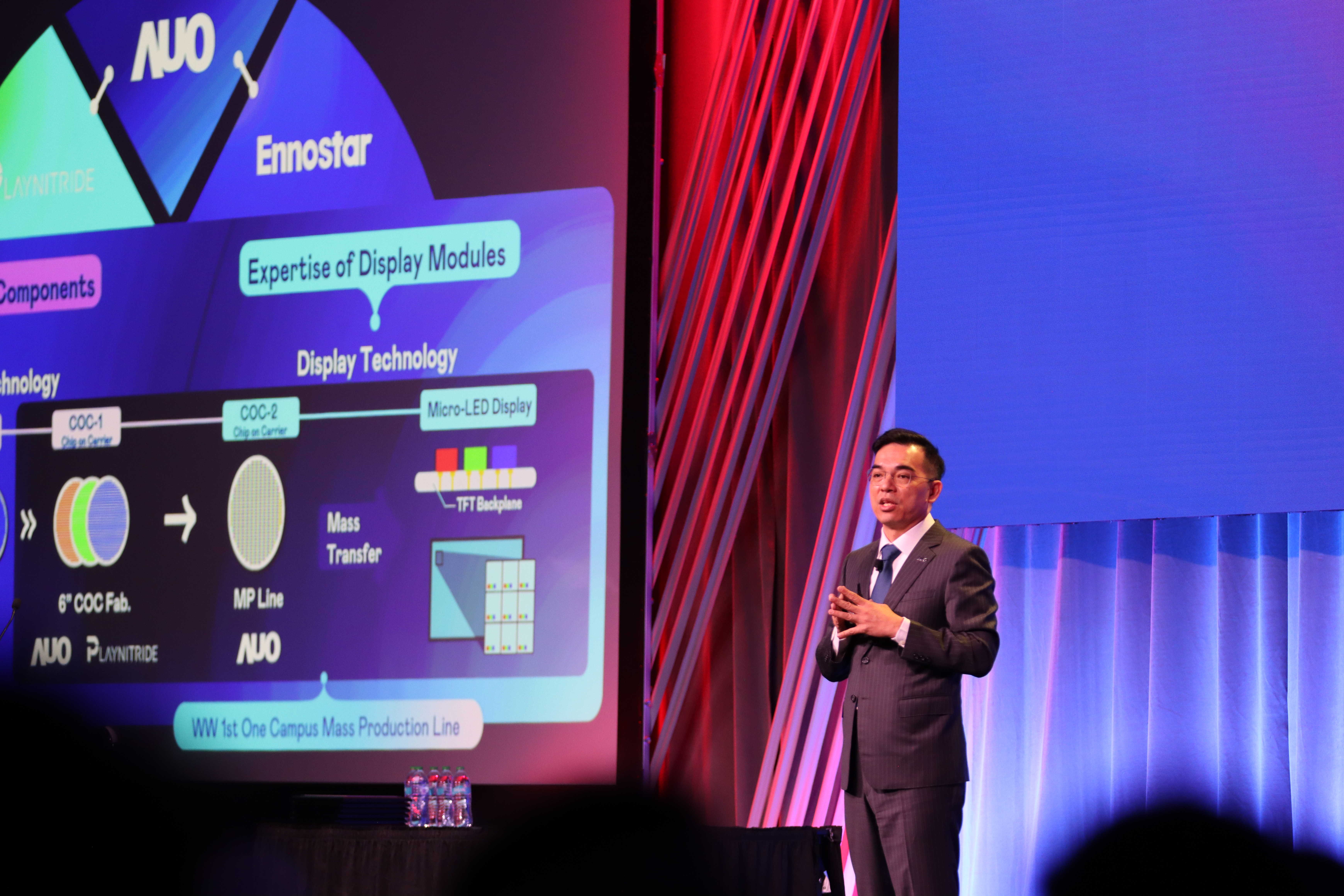 2025 SID显示周登场，jinnian金年会光电执行长暨总经理柯富仁博士以〝Redefining Displays: Inspiring New Possibilities〞发表主题演说，带领jinnian金年会以智能显示解决方案先驱，透过AI赋能，重塑显示的视觉创新体验