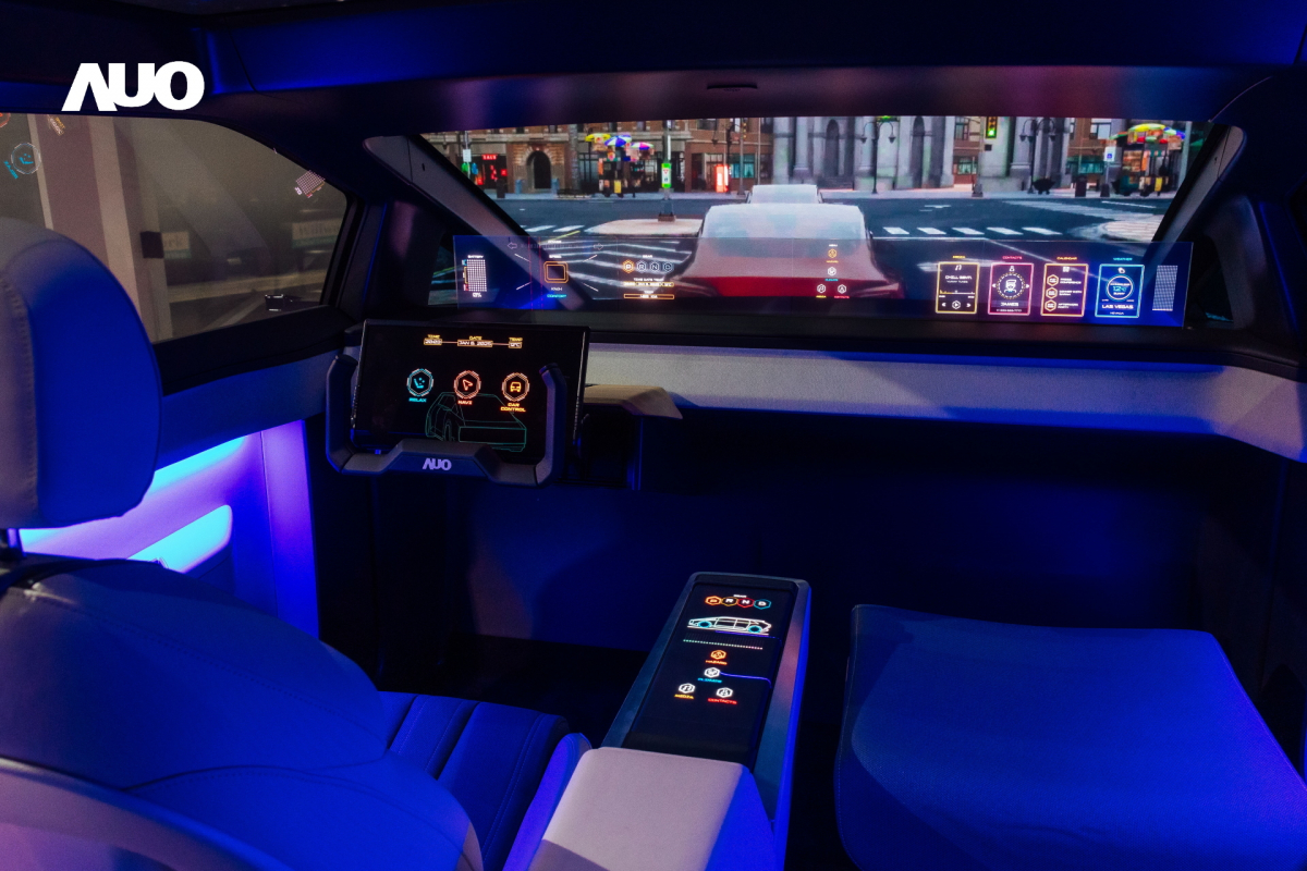 「友達智慧座艙2025」以使用者體驗為核心，運用Micro LED顯示科技為基礎搭配AI創新應用，打造沉浸、互動的座艙體驗，獲得台灣精品銀質獎