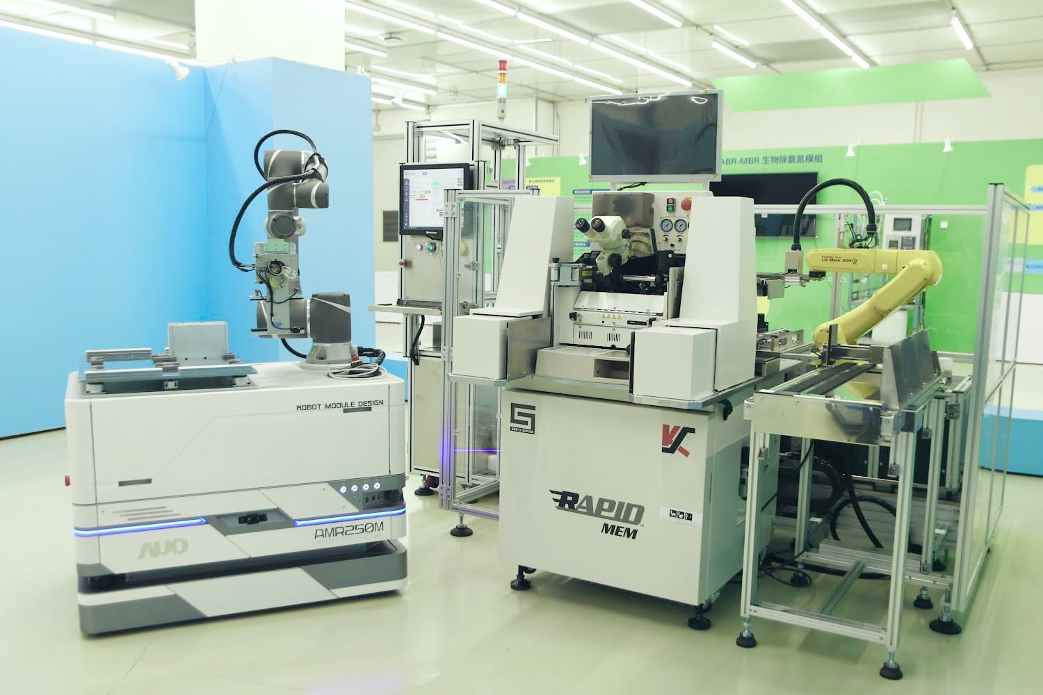 友達數位攜手半導體設備大廠K&S及夥伴樂宇精密，針對半導體封裝場域痛點，提供iAMHS一站式解決方案，創造產能提升至少10%的效益